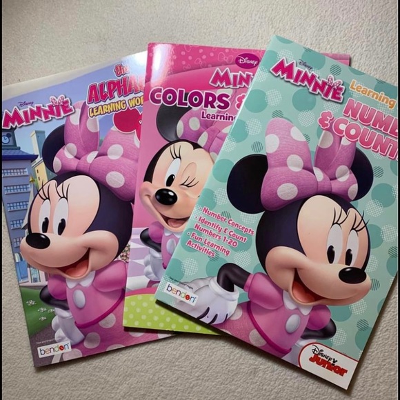 Disney Minnie Mouse | Toys | 4 4 3 New Minnie Mouse Prek Early Learning ...